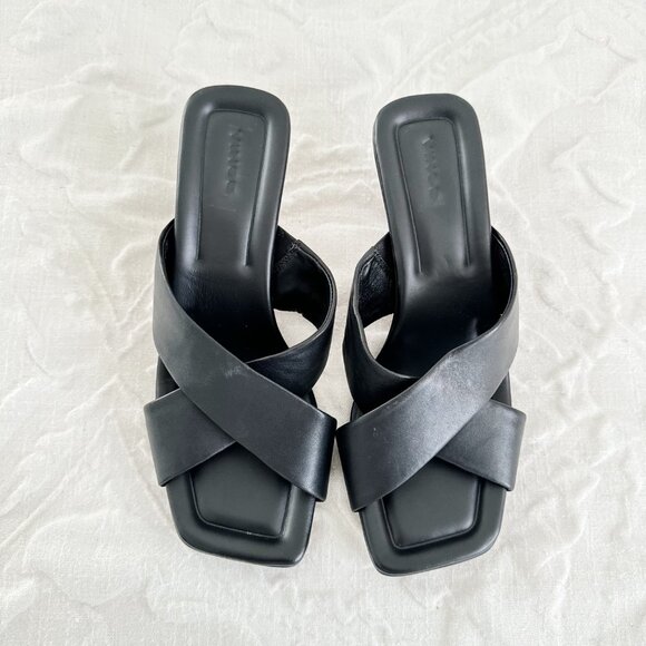 VINCE Cecila Crisscross Sandal Size 8.5 - Picture 5 of 8